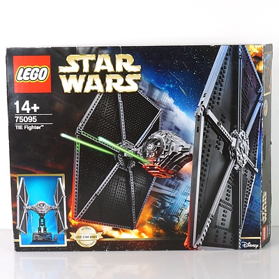 Star Wars Lego 75095 Tie Fighter, Ultimate Lego Star Wars Collectors Series, with Box 