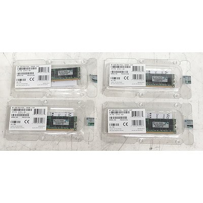 HP (628974-081) 16G Memory Modules - Lot of Four