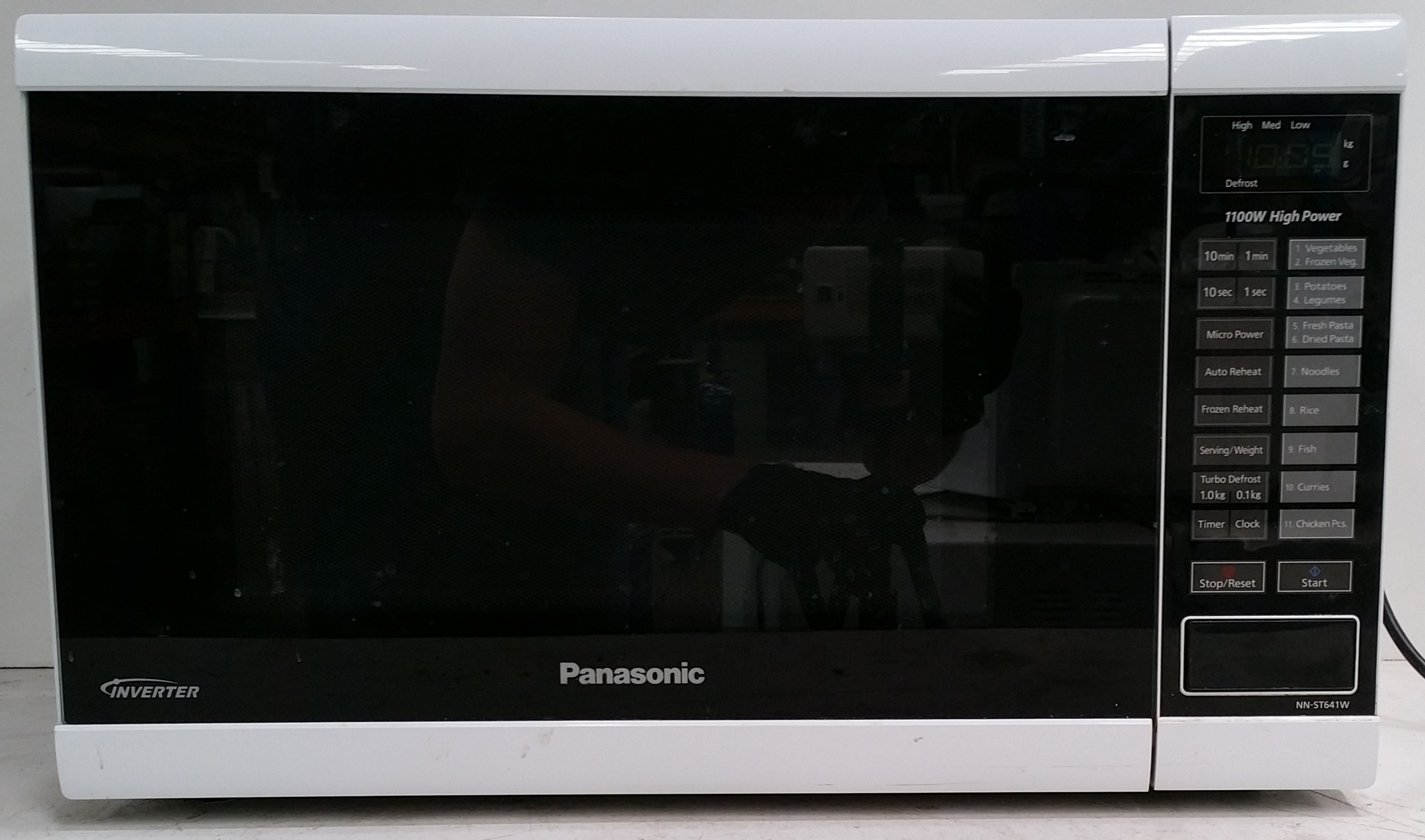 panasonic microwave oven nn st641w