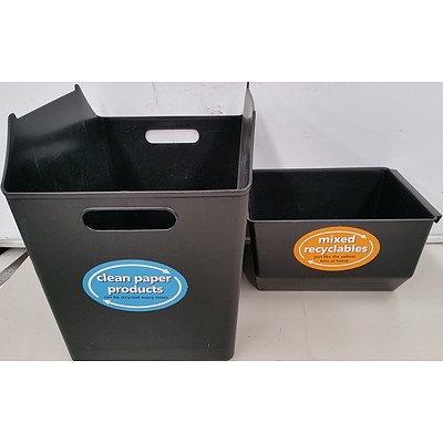 Paper to Paper Recycling Bin Sets - Lot of 140