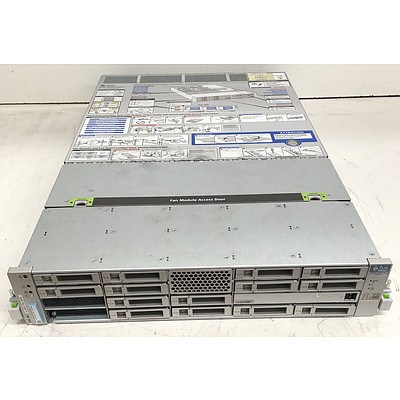 Sun SPARC Enterprise T5240 (Sun UltraSPARC T2) 1.60GHz CPU 2 RU Server