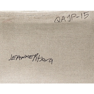 Jeannie Petyarre (c.1957-) Mountain Devil Lizard, Acrylic on Linen