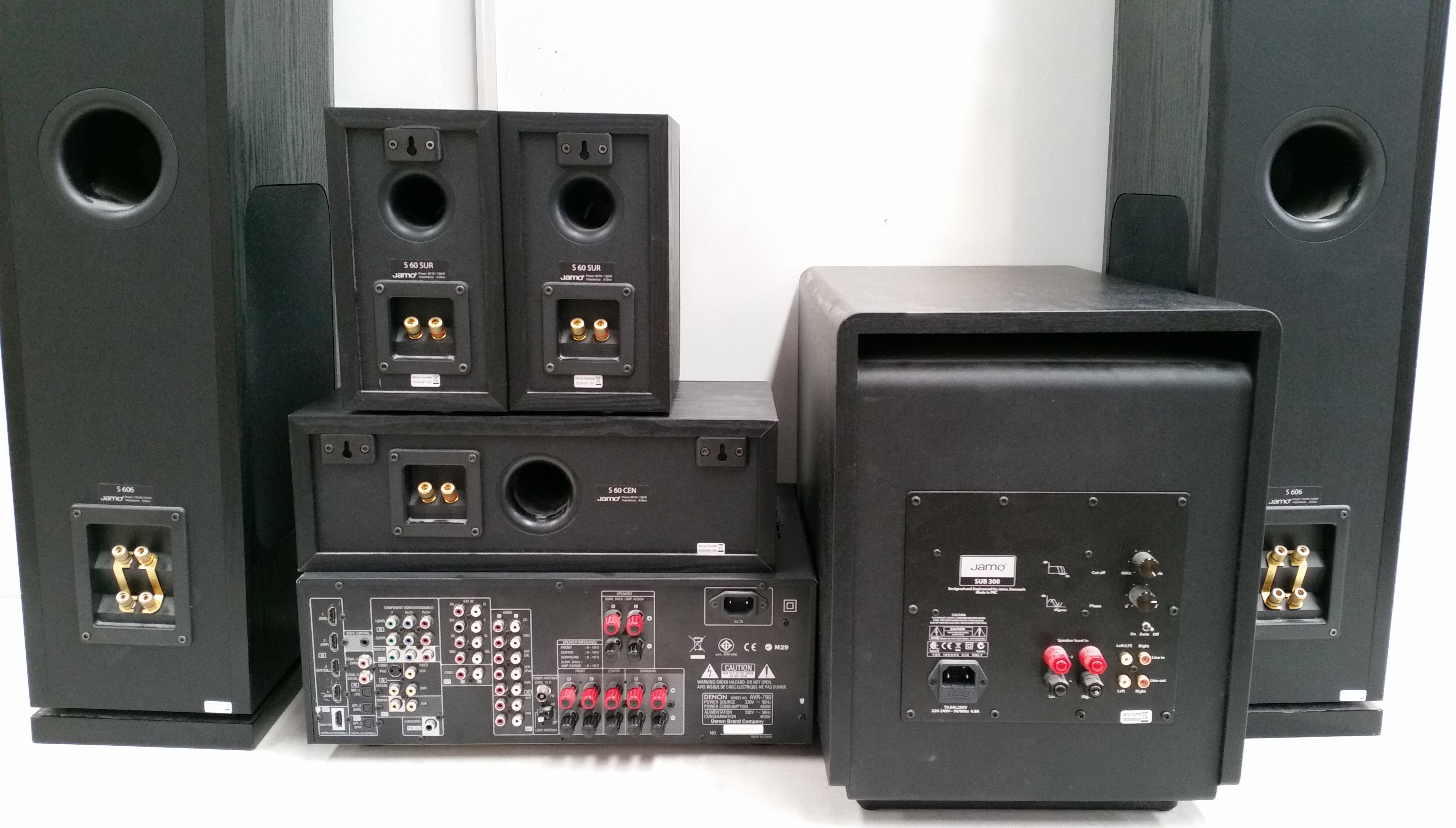 jamo s60 surround speakers