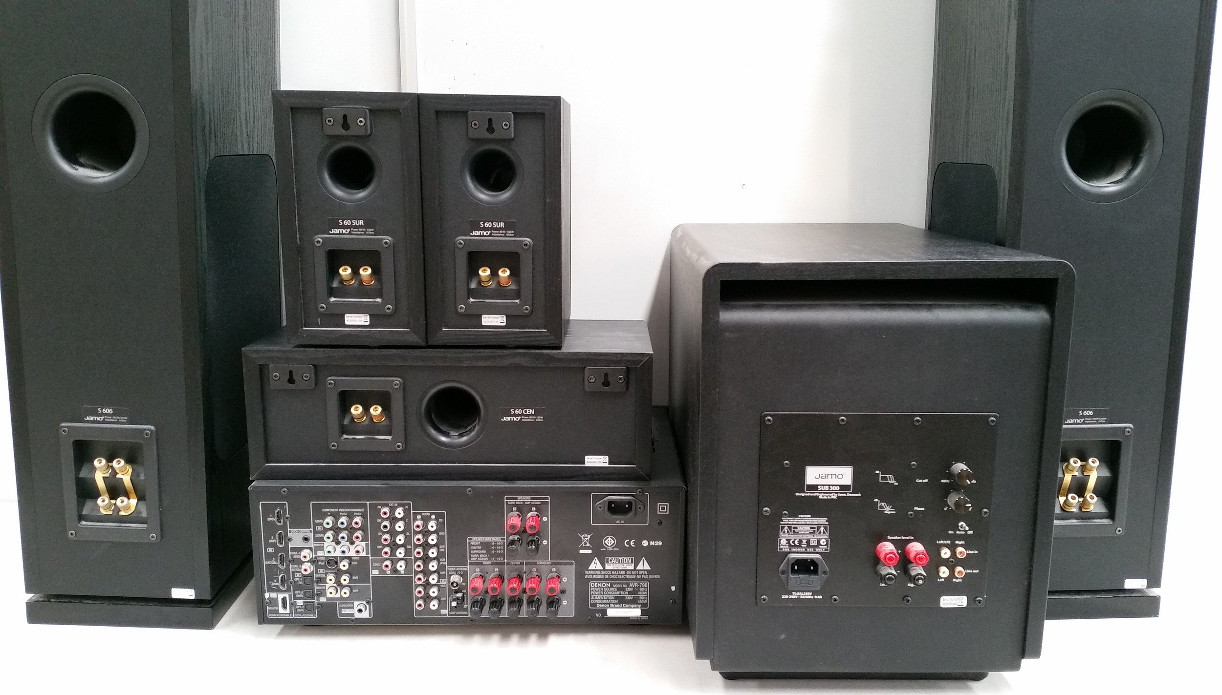 Jamo 5.1 Surround Sound System Lot 1085959 ALLBIDS