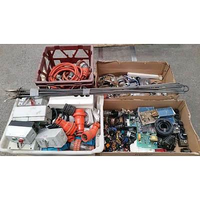 Section of Commercial Catering Electrical Components