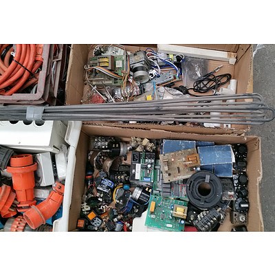 Section of Commercial Catering Electrical Components