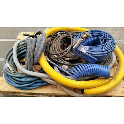 Selection of Gas/Air/Water Hoses and Length of Rubber Edging
