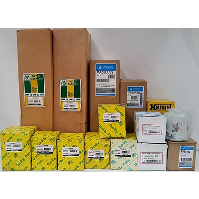 Machinery and Truck Air, Fuel and Oil Filters - Lot of 30
