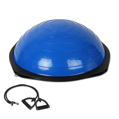 BOSU Trainer Ball with Resistance Bands - Blue