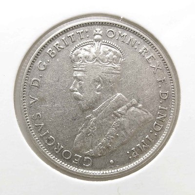 Aust: Silver George V Florin 1936