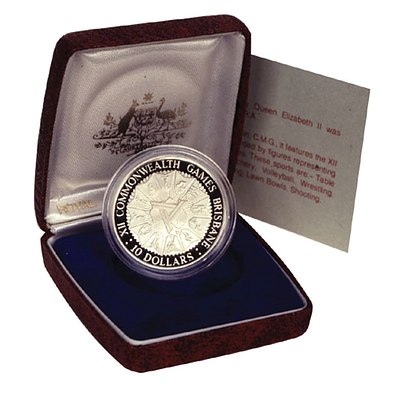 Australia: 1982 Proof $10 Commonwealth Games