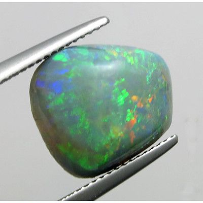 Australia: Semi-Black Solid Opal