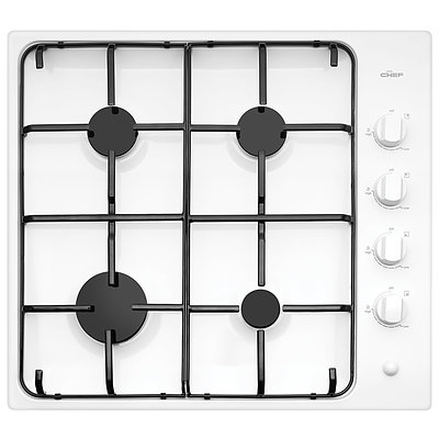 CHEF CHG642WB 60cm Gas Cooktop - RRP $499 - Brand New