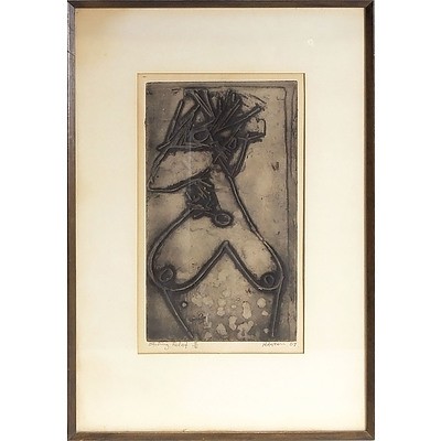 An Etching by Jim Paterson (b 1944- ), Relife,Limited Edition 5 out of 10