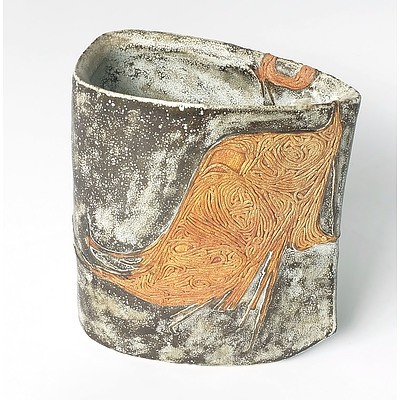 Hiroe Swen (Japan, Australia 1934-) Glazed Ceramic Vessel