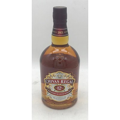 Chivas Regal 12 Year Old Blended Scotch Whiskey 1L