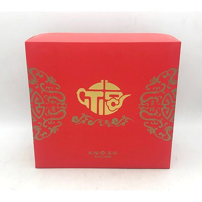 Ten Fu's Tea Tieh Kwan Yin Oolong Tea 100g Tin, Double Box Set