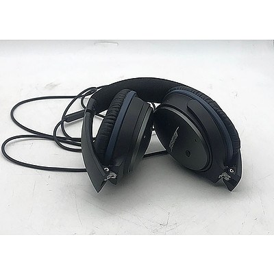Bose Branded Soundlink Bluetooth Over-Ear Headphones, AAA Battery Powered - Black