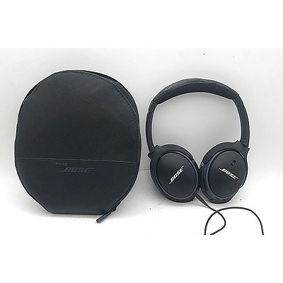 Bose Branded Soundlink Bluetooth Over-Ear Headphones, Internal Battery - Black