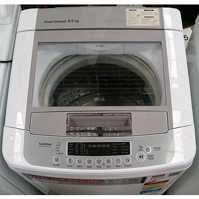 LG WTS6520 Smart Inverter 6.5Kg Top Loader Washing Machine