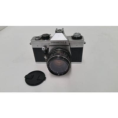 Vintage Pentacon Praktica Digital and Film Photography Camera Body and Lenses