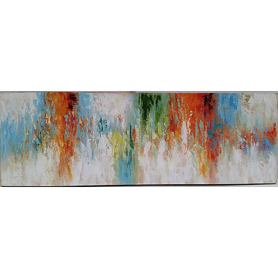 Stretched Canvas Abstract Print