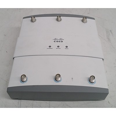 Cisco Aironet (AIR-LAP1252AG-N-K9) LWAPP Access Point - Lot of Five