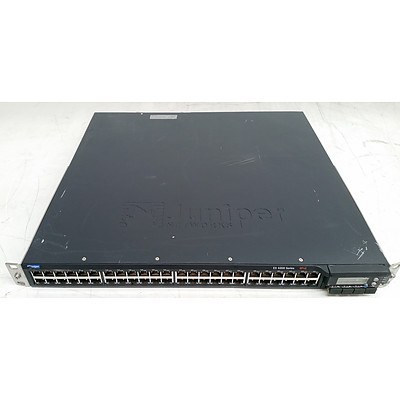 Juniper Networks (EX4200-48T) EX 4200 Series 8PoE 48-Port Gigabit Managed Switch
