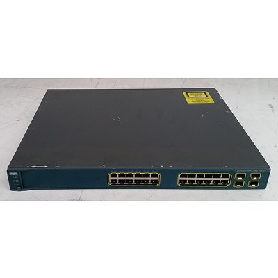 Cisco Catalyst (WS-C3560G-24PS-S) 3560G Series 24-Port Gigabit Managed Switch