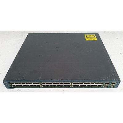 Cisco Catalyst (WS-C3560G-48TS-S V02) 3560G Series 48-Port Gigabit Managed Switch