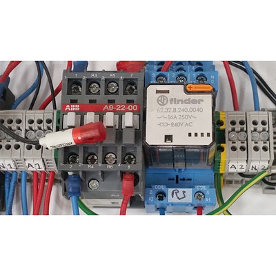 Selection of Electrical Relays Components, Power Adapters, and Power Leads