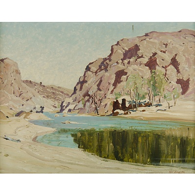 RAGLESS Max (1901-1981) 'Terrapinna Waterhole'