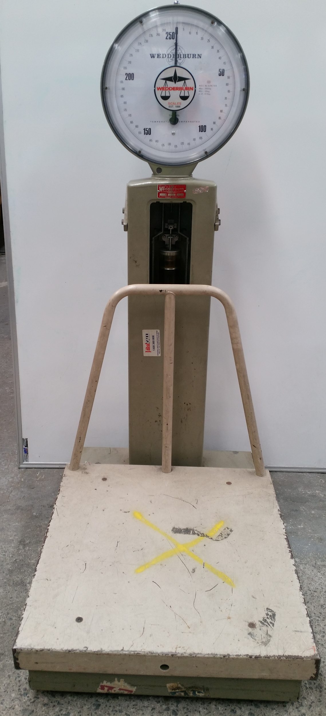 Wedderburn 250kg Platform Scales Lot 1107704 ALLBIDS