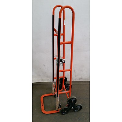 Westmix Stair Climbing Trolley with Built-in Tie Down Strap