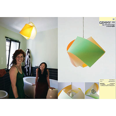 SLAMP Gemmy Pendant / Suspension Lamp Multicolour - RRP $330 - Brand New