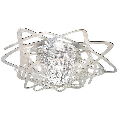 SLAMP Aurora Crystal Ceiling Light In Fume - RRP $1820.00 - Brand New