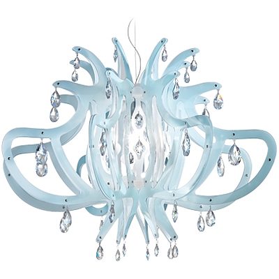 SLAMP Medusa Chandelier/Suspension Light - Blue Gel - RRP $3300.00 - Brand New