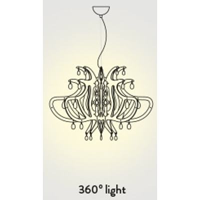 SLAMP Medusa Chandelier/Suspension Light - Black - RRP $3300.00 - Brand New
