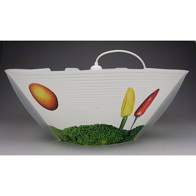 SLAMP Kitchen Art Suspension Applique Ceiling Lights in Vegetables- Lot of Two- RRP $510.00 - Brand New