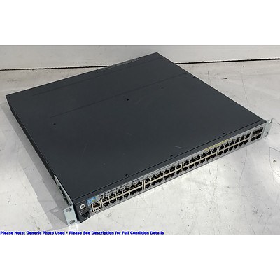 HP Aruba (J9574A) E3800 48G-4SFP+ 48-Port Gigabit Managed Switch