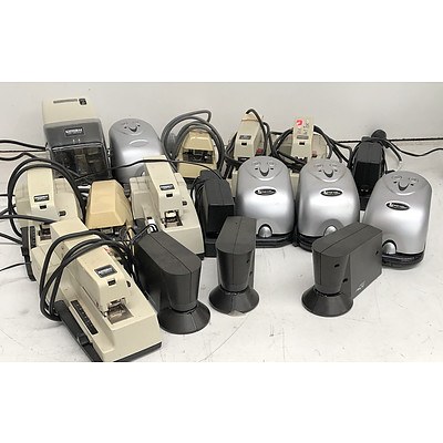 Assorted Electric Staplers - Lot of Twenty