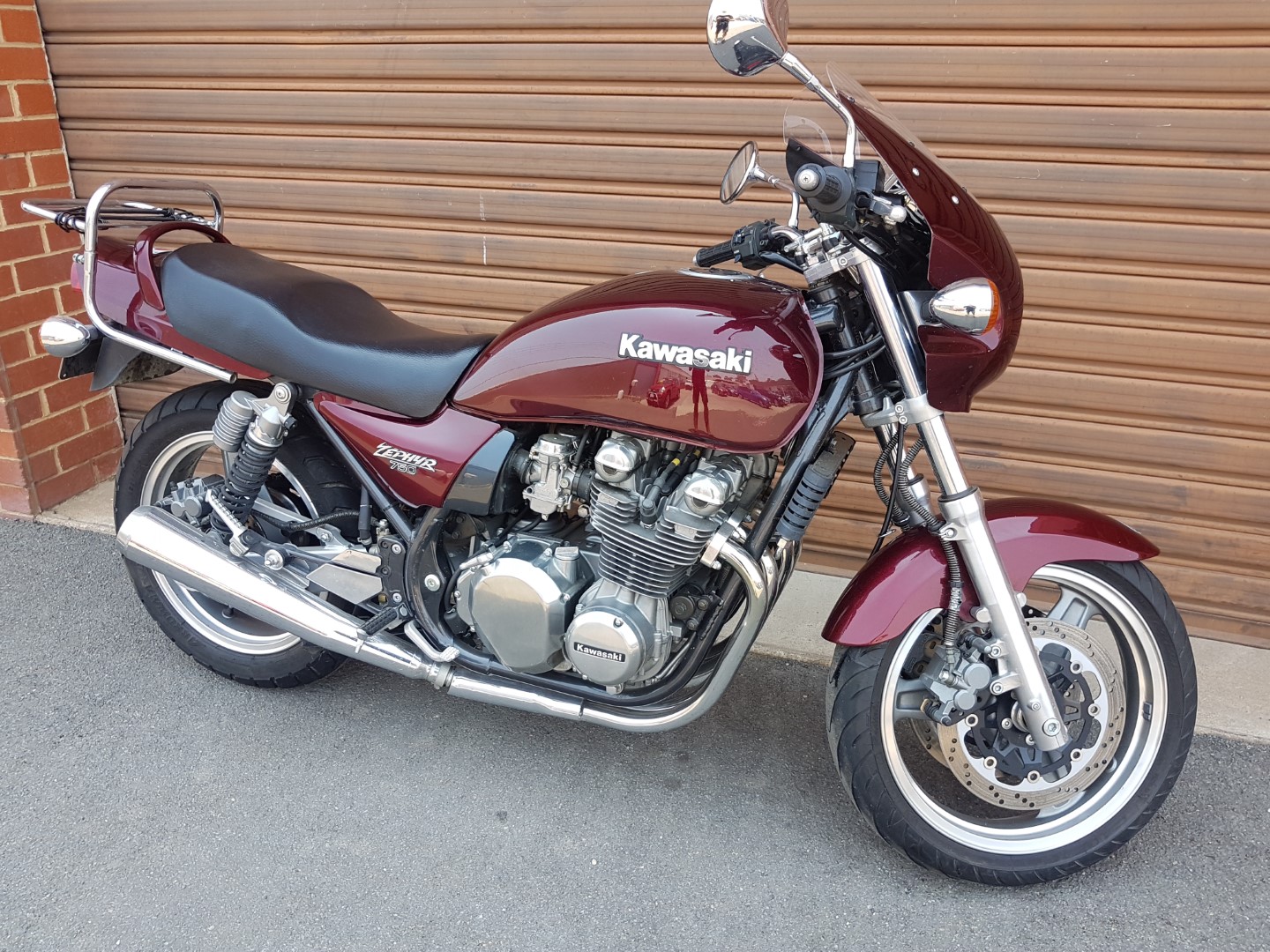 ZEPHYR タンク ワインレッド ゼファー400χ 外装セット タンク サイドカバー テール ワイン