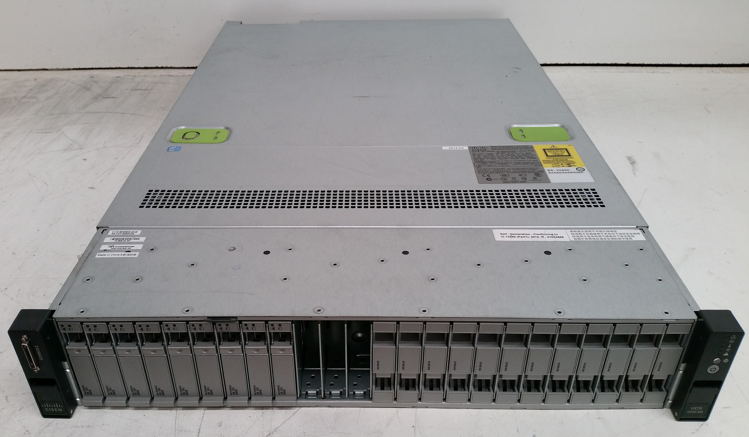 Cisco UCS 240 M3 Dual Hexa-Core - Lot 1097206 | ALLBIDS