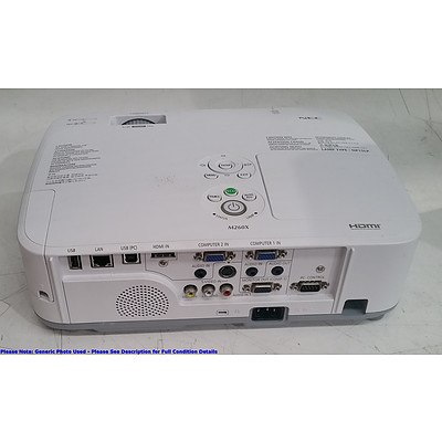 NEC (M260X) XGA 3LCD Projector