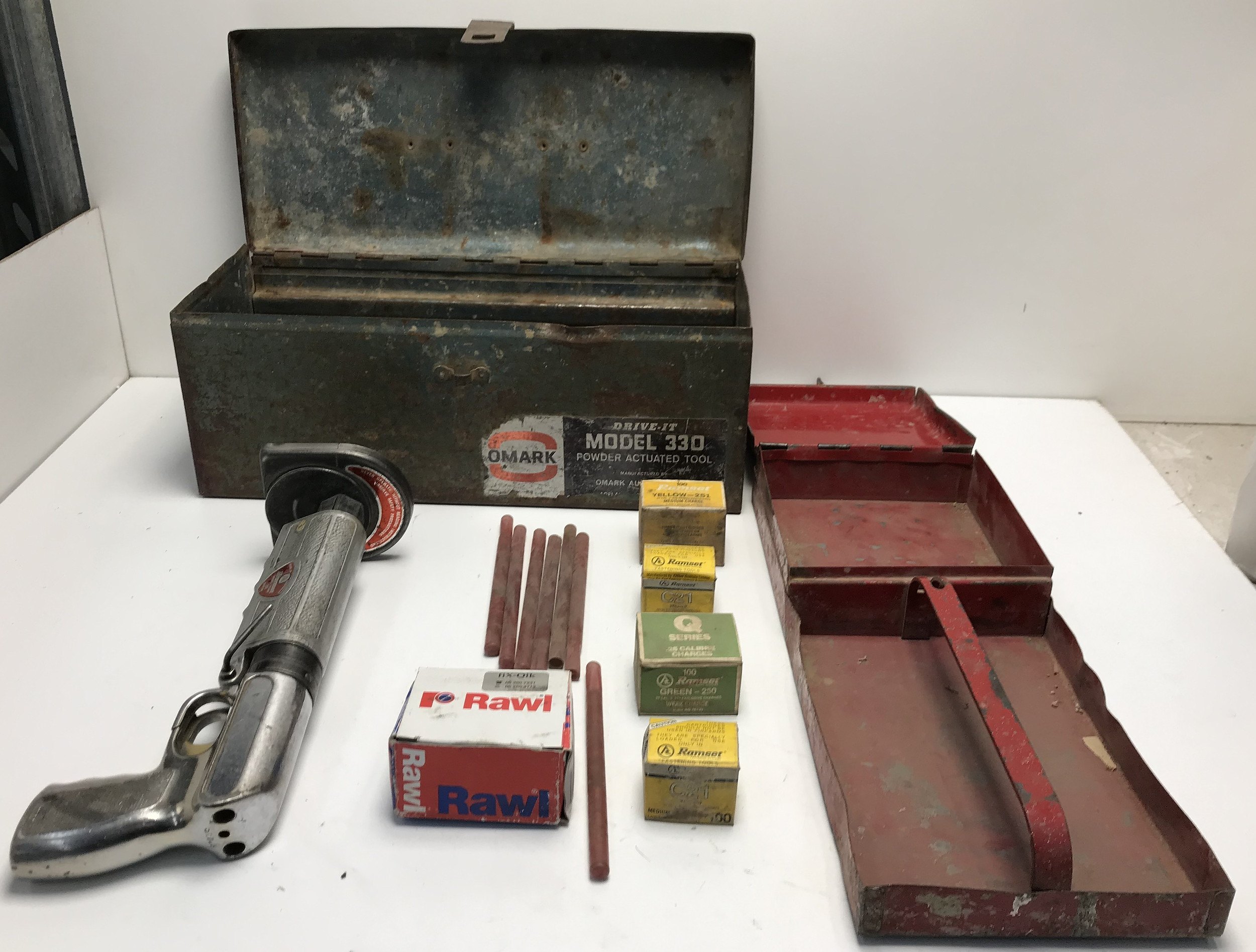 Ramset Hammer Nail Gun Powder Actuated Lot 1122245 ALLBIDS