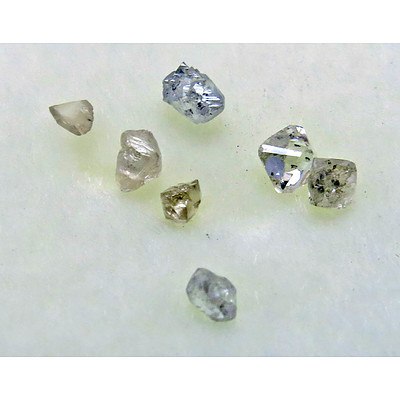 Natural Uncut Diamond Crystals
