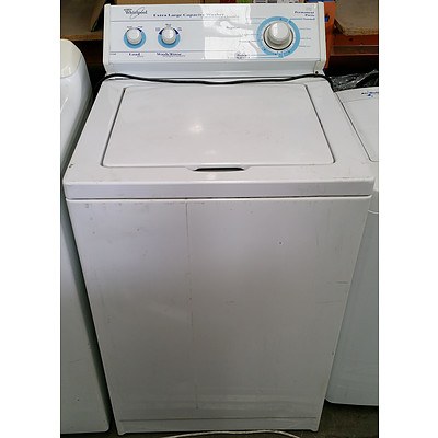 Whirlpool Extra Large Capactiy Washer, Top Loader Washing Machine