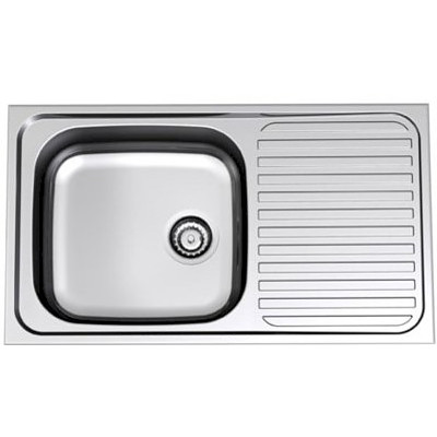 Radiant 620mm Single Bowl Stainless Steel Kitchen Sink - RRP $210.00 - Brand New