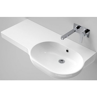 Caroma Opal 920mm Ceramic Bathroom Wall Basin - Brand New - RRP $1000.00