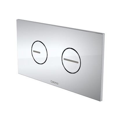 Caroma Invisi II Dual Flush Wall Plate and Cistern Button Sets - Lot of Two - Brand New - RRP $290.00